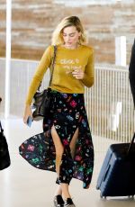 MARGOT ROBBIE Arrives at Charles De Gaulle Airport in Paris 05/06/2018