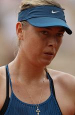 MARIA SHARAPOVA at French Open Tennis Tournament in Paris 05/29/2018