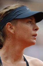 MARIA SHARAPOVA at French Open Tennis Tournament in Paris 05/29/2018