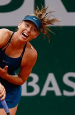 MARIA SHARAPOVA at French Open Tennis Tournament in Paris 05/29/2018