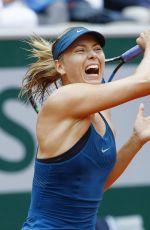 MARIA SHARAPOVA at French Open Tennis Tournament in Paris 05/29/2018