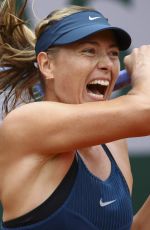 MARIA SHARAPOVA at French Open Tennis Tournament in Paris 05/29/2018