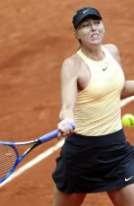 MARIA SHARAPOVA at Mutua Madrid Open at Caja Magica Sport Center in Madrid 05/09/2018