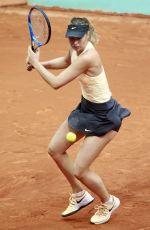 MARIA SHARAPOVA at Mutua Madrid Open at Caja Magica Sport Center in Madrid 05/09/2018