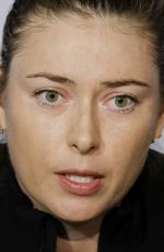 MARIA SHARAPOVA at Mutua Madrid Open Press Conference 05/06/2018