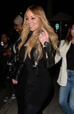 MARIAH CAREY at Mr. Chow Restaurant in Beverly Hills 05/29/2018