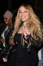 MARIAH CAREY at Mr. Chow Restaurant in Beverly Hills 05/29/2018