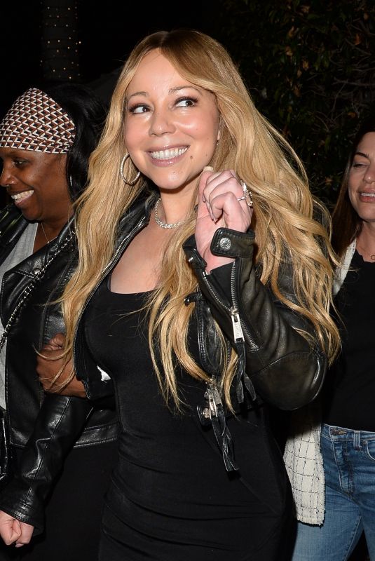 MARIAH CAREY at Mr. Chow Restaurant in Beverly Hills 05/29/2018
