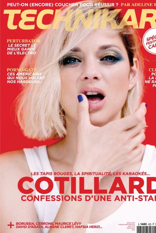 MARION COTILLARD in Technikart, May 2018