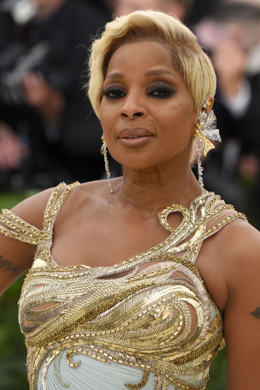 MARY J. BLIGE at MET Gala 2018 in New York 05/07/2018