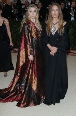 MARY KATE and ASHLEY OLSEN at MET Gala 2018 in New York 05/07/2018