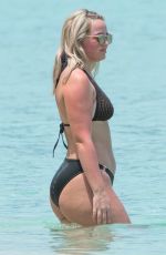 MEGAN DAVISON in Bikini at a Beach in Barbados 05/15/2018