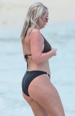 MEGAN DAVISON in Bikini at a Beach in Barbados 05/15/2018