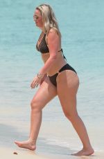 MEGAN DAVISON in Bikini at a Beach in Barbados 05/15/2018