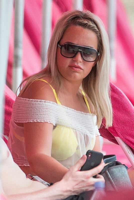 MEGAN DAVISON in Bikini at a Beach in Barbados 05/16/2018