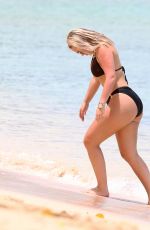 MEGAN DAVISON in Bikini on the Beach in Barbados 05/15/2018
