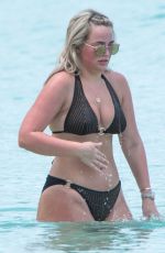 MEGAN DAVISON in Bikini on the Beach in Barbados 05/15/2018