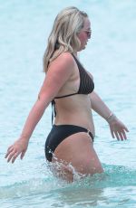 MEGAN DAVISON in Bikini on the Beach in Barbados 05/15/2018