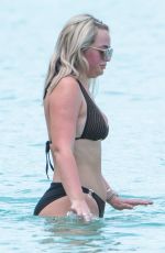 MEGAN DAVISON in Bikini on the Beach in Barbados 05/15/2018