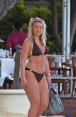 MEGAN DAVISON in Bikini on the Beach in Barbados 05/19/2018