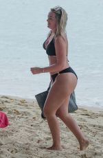 MEGAN DAVISON in Bikini on the Beach in Barbados 05/19/2018