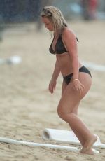 MEGAN DAVISON in Bikini on the Beach in Barbados 05/19/2018