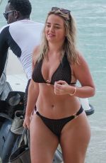 MEGAN DAVISON in Bikini on the Beach in Barbados 05/19/2018