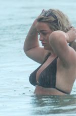 MEGAN DAVISON in Bikini on the Beach in Barbados 05/19/2018