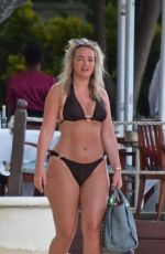 MEGAN DAVISON in Bikini on the Beach in Barbados 05/19/2018