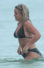 MEGAN DAVISON in Bikini on the Beach in Barbados 05/19/2018