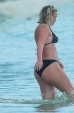 MEGAN DAVISON in Bikini on the Beach in Barbados 05/19/2018