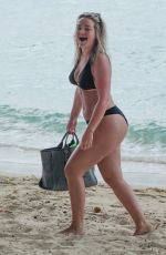 MEGAN DAVISON in Bikini on the Beach in Barbados 05/19/2018