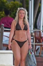 MEGAN DAVISON in Bikini on the Beach in Barbados 05/19/2018