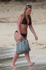 MEGAN DAVISON in Bikini on the Beach in Barbados 05/19/2018