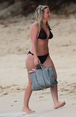 MEGAN DAVISON in Bikini on the Beach in Barbados 05/19/2018