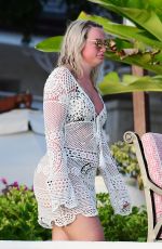 MEGAN DAVISON on the Beach in Barbados 05/17/2018