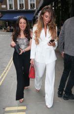 MEGAN MCKENNA and MICHELLE HEATON Night Out in London 05/24/2018