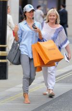 MEGAN MCKENNA Leaves Louis Vuitton Store in London 05/04/2018
