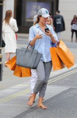 MEGAN MCKENNA Leaves Louis Vuitton Store in London 05/04/2018
