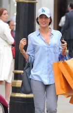 MEGAN MCKENNA Leaves Louis Vuitton Store in London 05/04/2018