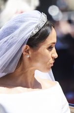 MEGHAN MARKLE and Prince Harry at Royal Wedding at Windsor Castle 05/19/2018