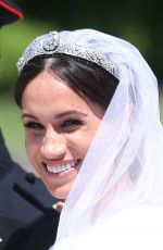 MEGHAN MARKLE and Prince Harry at Royal Wedding at Windsor Castle 05/19/2018