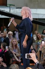 MEGHAN TRAINOR Performs at Today Show Citi Concert Series in New York 05/16/2018