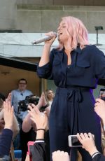 MEGHAN TRAINOR Performs at Today Show Citi Concert Series in New York 05/16/2018