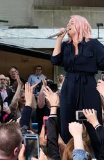 MEGHAN TRAINOR Performs at Today Show Citi Concert Series in New York 05/16/2018