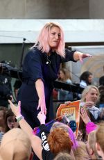 MEGHAN TRAINOR Performs at Today Show Citi Concert Series in New York 05/16/2018