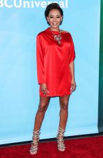 MELANIE BROWN at NBC/Universal Summer Press Day in Universal City 02/05/2018