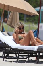 MELISSA CASTAGNOLI in Bikini at a Beach in Miami 05/26/2018