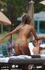 MELISSA CASTAGNOLI in Bikini at a Beach in Miami 05/26/2018