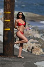 MELISSA RISO in Bikini for 138 Water at a Beach in Malibu 05/17/2018